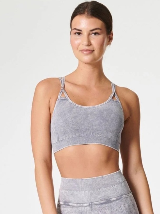 NUX Other - NWT NUX Levitate Bra Hand Dyed in Stone Size Small